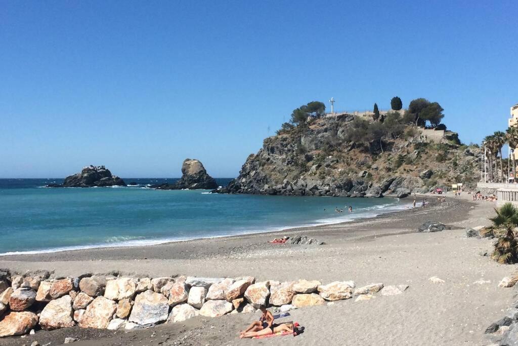 Seaview And Sun All Day Long In Los Pinos, Almunecar, Andalusia Exterior foto